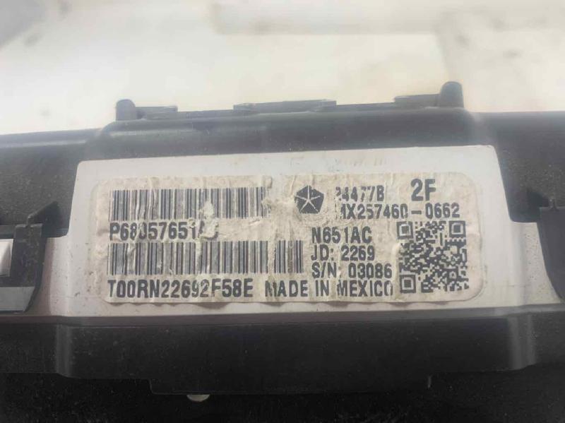 2010 DODGE JOURNEY Speedometer Head Cluster - Image 4