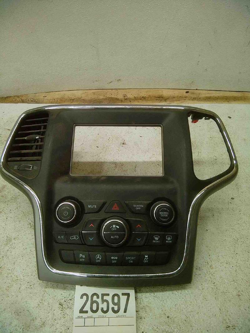 2019 JEEP GRAND CHEROKEE Temp Control